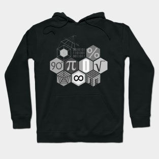 Math in BW Hoodie
